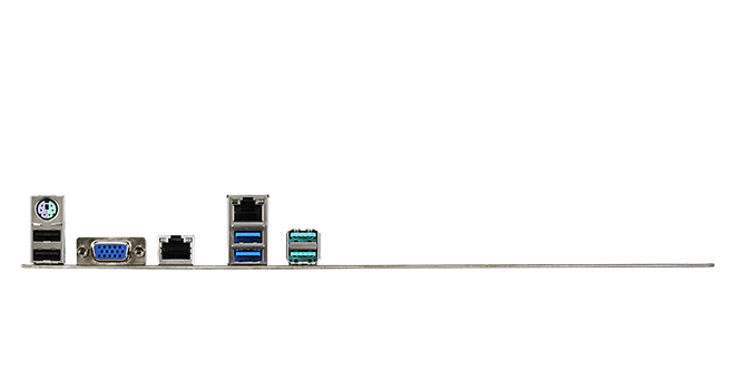 Dual Intel<sup>®</sup> Gigabit Ethernet